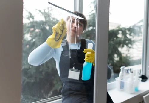 Nettoyage de vitres intérieures et extérieures à Saint-Aubin-du-Cormier